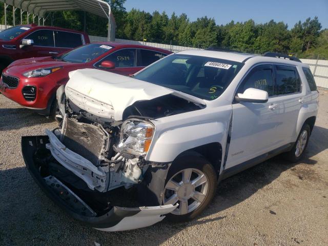 2GKALSEK2C6200637 - 2012 GMC TERRAIN SL WHITE photo 2