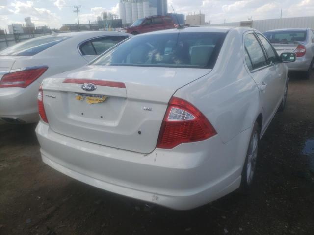 3FAHP0HA1CR106740 - 2012 FORD FUSION SE  photo 4