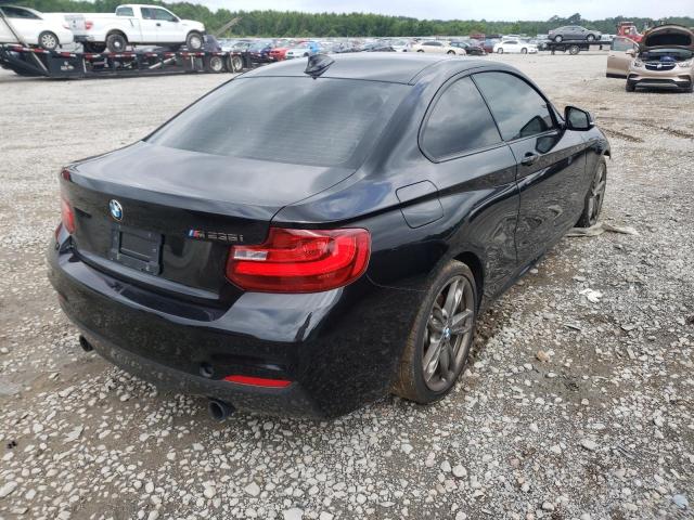 WBA1J7C50GV360719 - 2016 BMW M235I BLACK photo 4