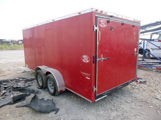 575PB1629GT311409 - 2016 HAUL TRAILER RED photo 3