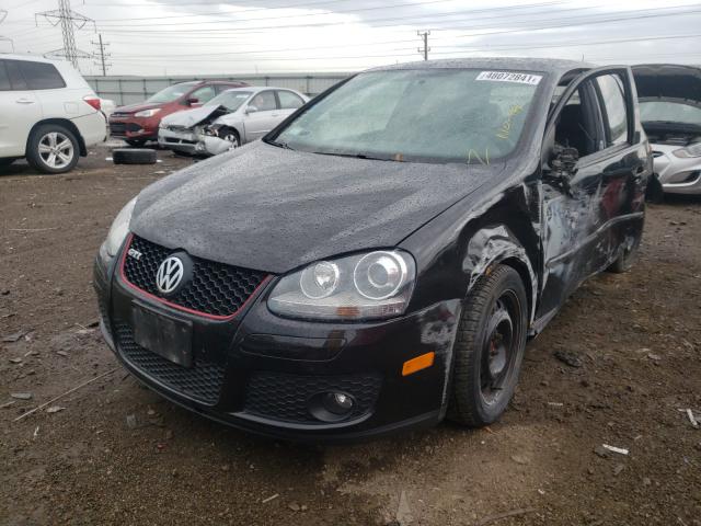 WVWFV71K67W191144 - 2007 VOLKSWAGEN NEW GTI FA BLACK photo 2