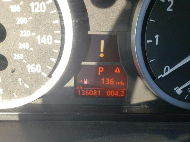 WBANE73537CM49623 - 2007 BMW 5 SERIES GRAY photo 8