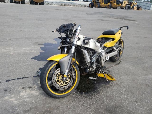 JKAZX4J152A050983 - 2002 KAWASAKI ZX600 J1 YELLOW photo 2