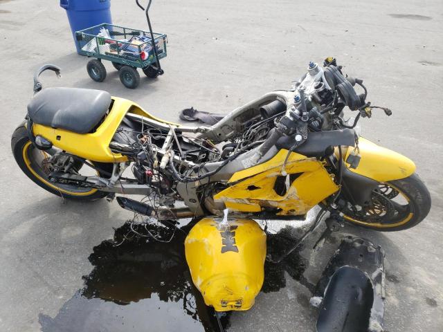 JKAZX4J152A050983 - 2002 KAWASAKI ZX600 J1 YELLOW photo 9