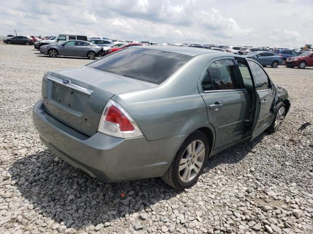 3FAFP08Z36R168187 - 2006 FORD FUSION SEL GREEN photo 4