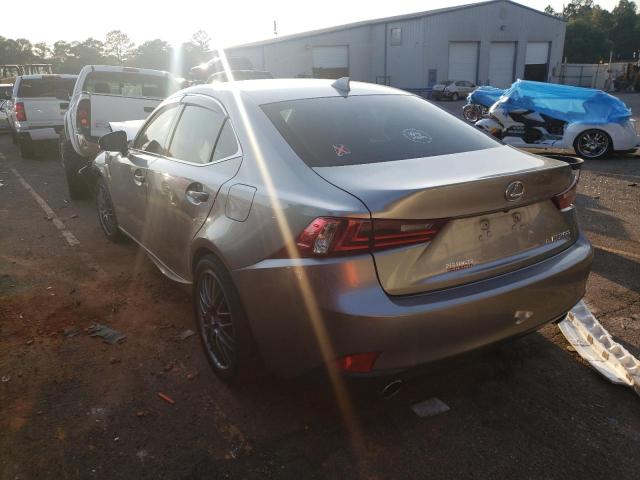 JTHCF1D22E5013757 - 2014 LEXUS IS 250 SILVER photo 3