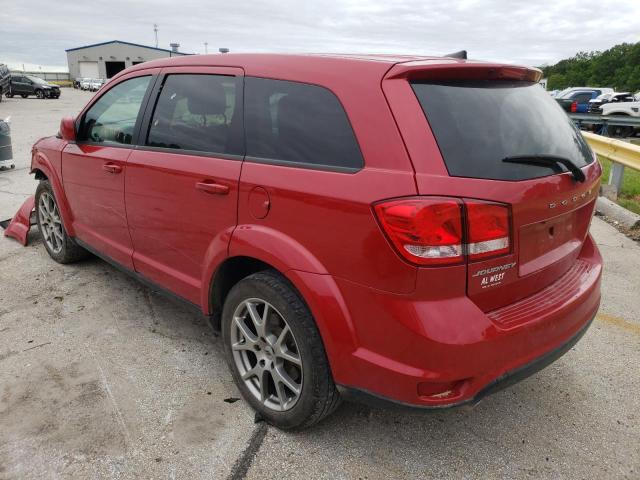 3C4PDCEG7JT473442 - 2018 DODGE JOURNEY GT RED photo 3