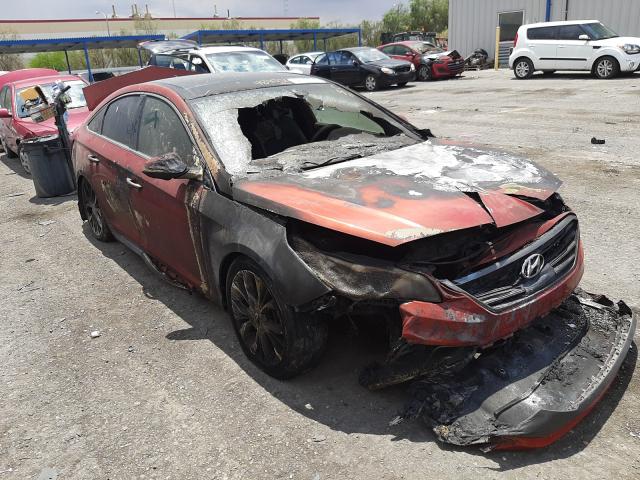 5NPE34AB0FH116900 - 2015 HYUNDAI SONATA SPO BURN photo 1