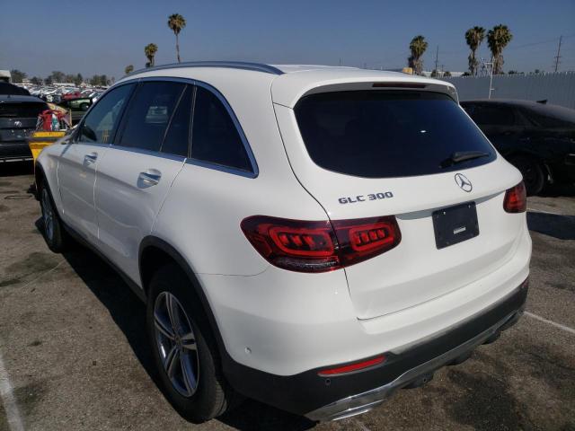 W1N0G8DB4MF941260 - 2021 MERCEDES-BENZ GLC 300 WHITE photo 3