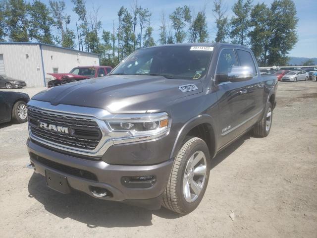 1C6SRFHT3NN294950 - 2022 RAM 1500 LIMIT GRAY photo 2