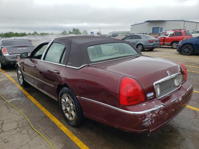 1LNHM83W24Y634547 - 2004 LINCOLN TOWN CAR U BURGUNDY photo 3