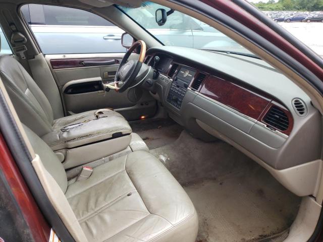 1LNHM83W24Y634547 - 2004 LINCOLN TOWN CAR U BURGUNDY photo 5