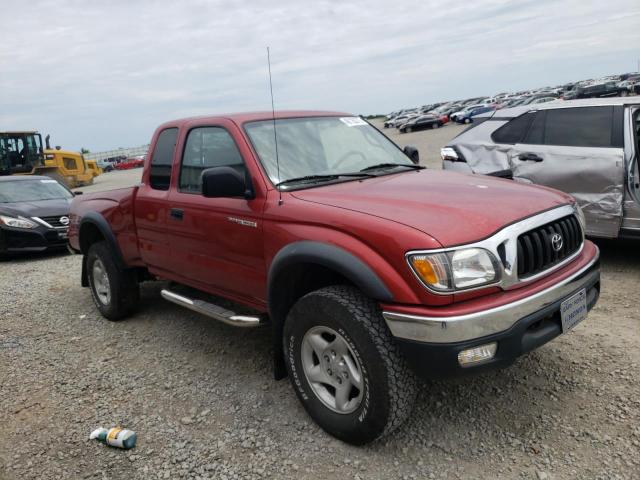 5TESM92N23Z236762 - 2003 TOYOTA TACOMA XTR RED photo 1