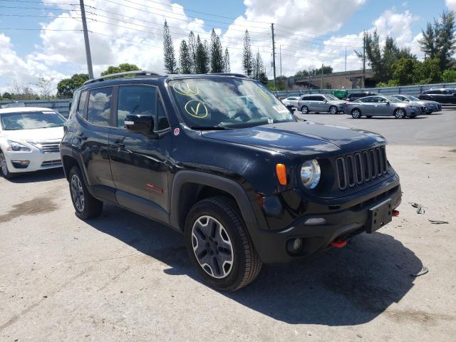 ZACCJBCT4FPB43967 - 2015 JEEP RENEGADE T BLACK photo 1