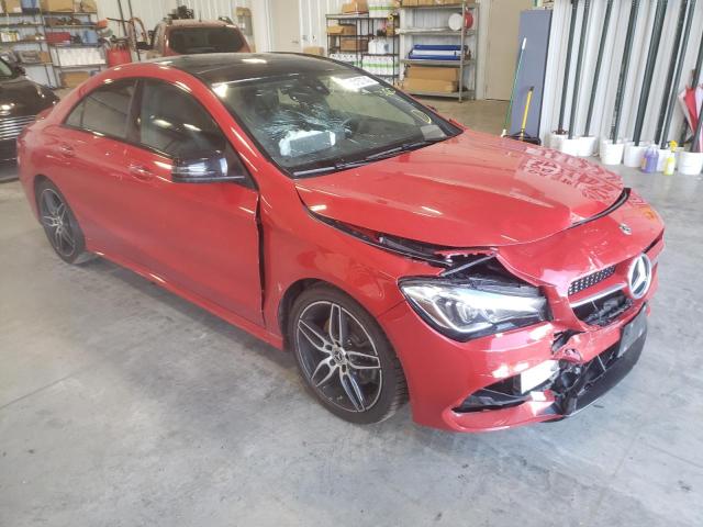 WDDSJ4GB3KN748709 - 2019 MERCEDES-BENZ CLA 250 4M RED photo 1