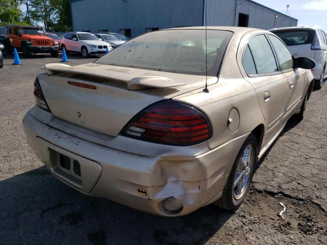 1G2NF52E04C134901 - 2004 PONTIAC GRAND AM S BEIGE photo 4