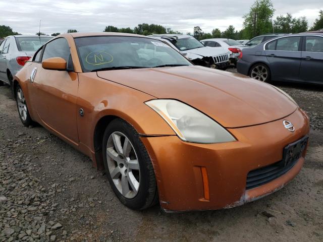 JN1AZ34E03T016707 - 2003 NISSAN 350Z COUPE ORANGE photo 1