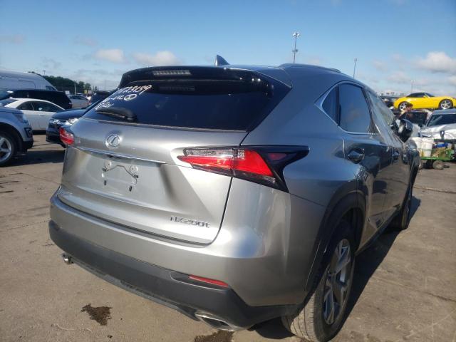 JTJBARBZXH2103848 - 2017 LEXUS NX 200T BA GRAY photo 4