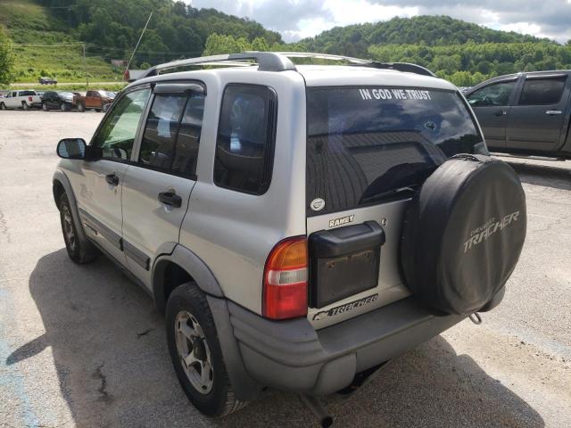 2CNBJ734516948248 - 2001 CHEVROLET TRACKER SILVER photo 3