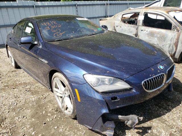 WBA6B8C57FD453928 - 2015 BMW 640 XI BLUE photo 1