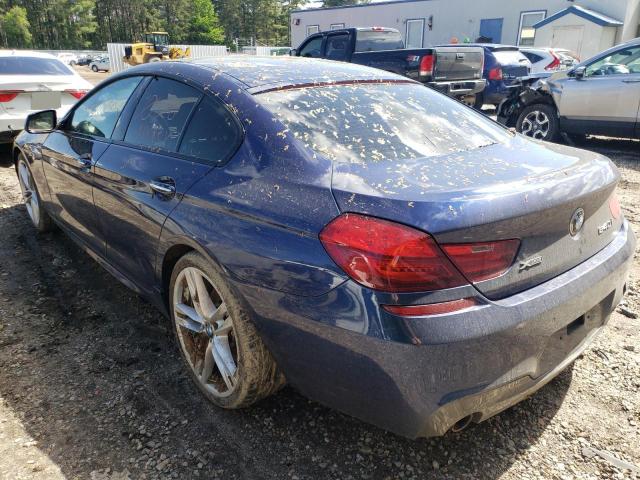 WBA6B8C57FD453928 - 2015 BMW 640 XI BLUE photo 3