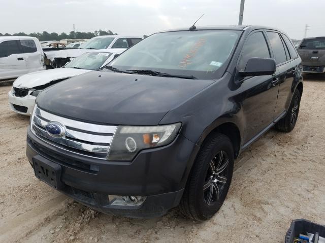 2FMDK39C87BA88651 - 2007 FORD EDGE SEL P BLACK photo 2