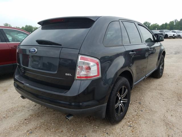 2FMDK39C87BA88651 - 2007 FORD EDGE SEL P BLACK photo 4