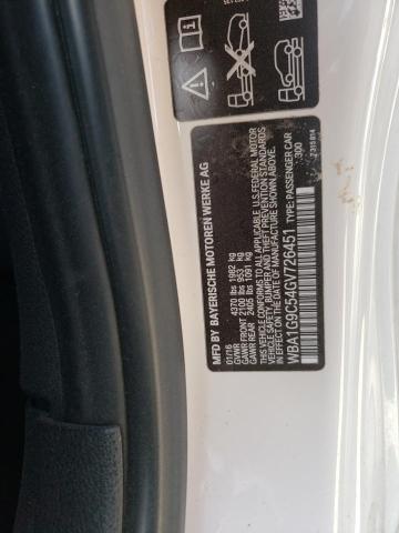 WBA1G9C54GV726451 - 2016 BMW 228 XI SULEV  photo 10