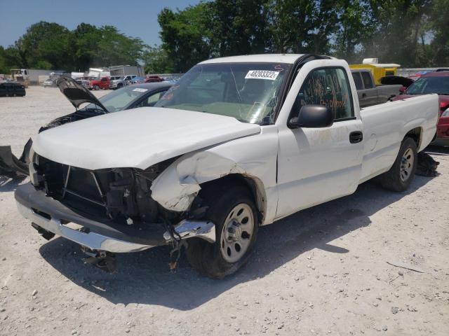1GCEC14XX7Z149550 - 2007 CHEVROLET SILVERADO WHITE photo 2
