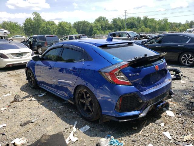 SHHFK7H4XHU221752 - 2017 HONDA CIVIC SPOR BLUE photo 3