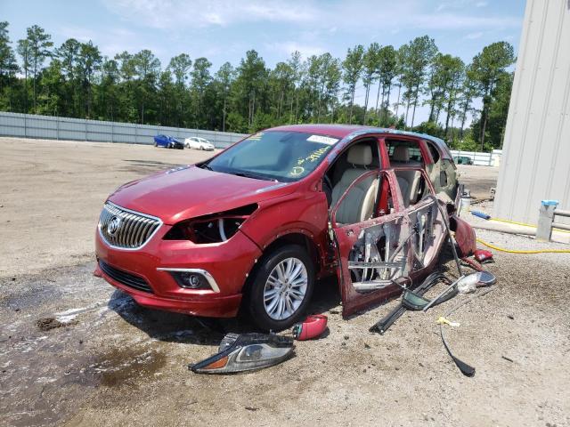 LRBFXBSA4JD056779 - 2018 BUICK ENVISION P RED photo 9