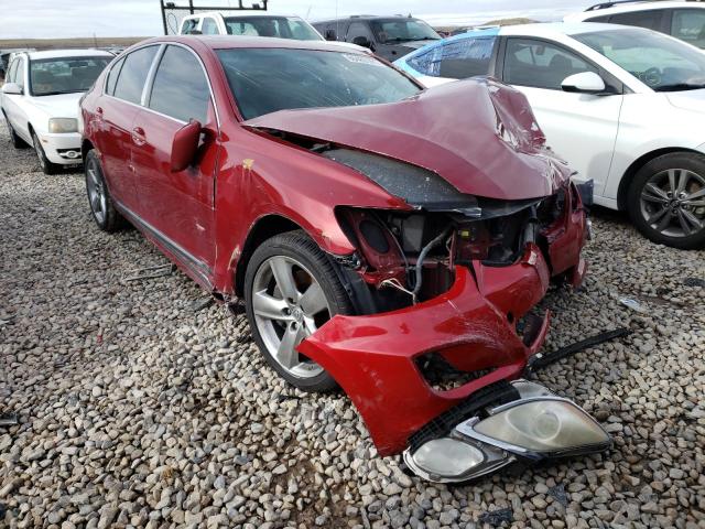 JTHBN96S065002624 - 2006 LEXUS GS 430 RED photo 1