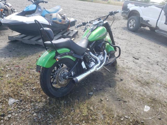 1HD1JRV19FB013199 - 2015 HARLEY-DAVIDSON FLS SOFTAI 绿色 照片 4