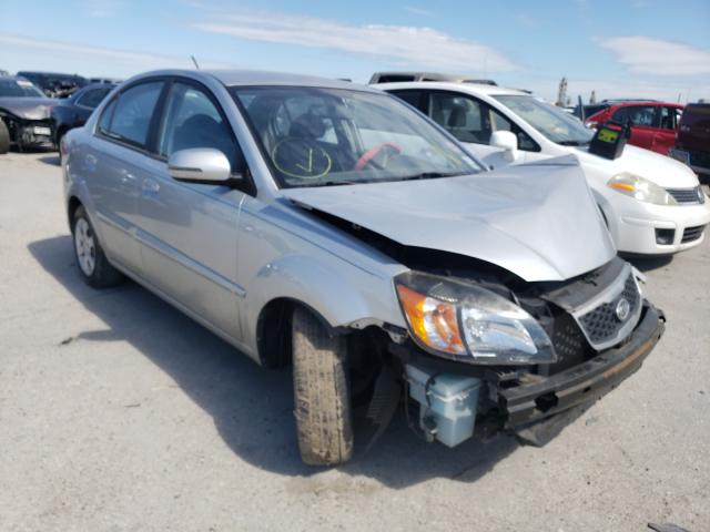 KNADH4A32B6711836 - 2011 KIA RIO BASE SILVER photo 1