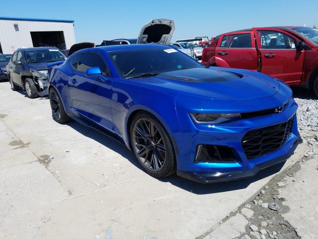 1G1FK1R65H0211488 - 2017 CHEVROLET CAMARO ZL1 蓝色 照片 1