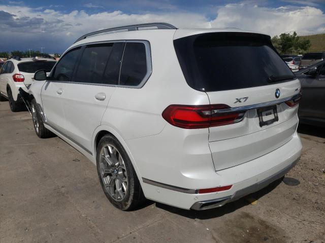 5UXCW2C56KL089202 - 2019 BMW X7 XDRIVE4 WHITE photo 3