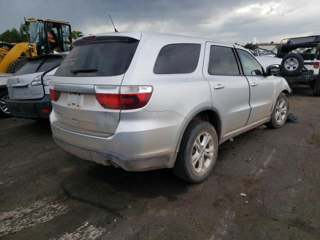 1D4RD2GGXBC615895 - 2011 DODGE DURANGO EX SILVER photo 4