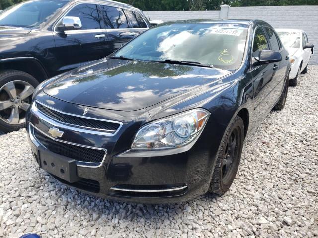 1G1ZC5EB1AF118619 - 2010 CHEVROLET MALIBU 1LT 黑色 照片 2