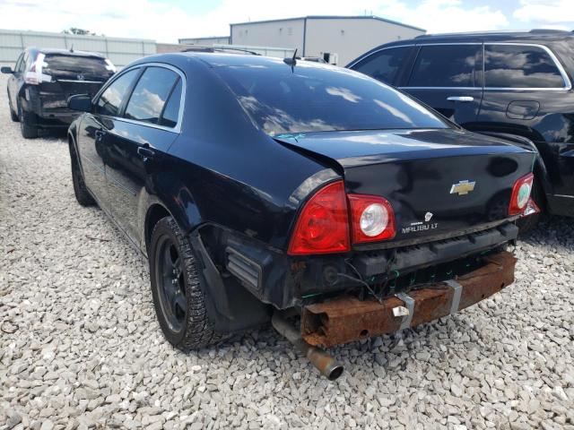 1G1ZC5EB1AF118619 - 2010 CHEVROLET MALIBU 1LT 黑色 照片 3