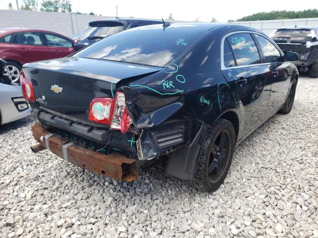 1G1ZC5EB1AF118619 - 2010 CHEVROLET MALIBU 1LT 黑色 照片 4