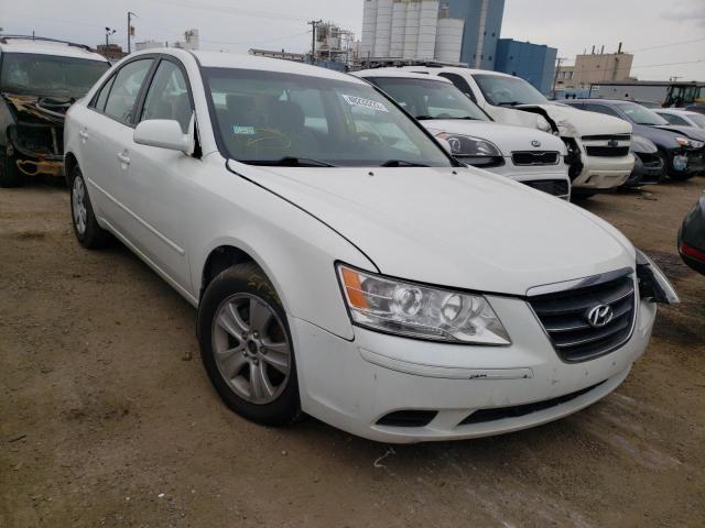 5NPET46C99H428056 - 2009 HYUNDAI SONATA GLS WHITE photo 1