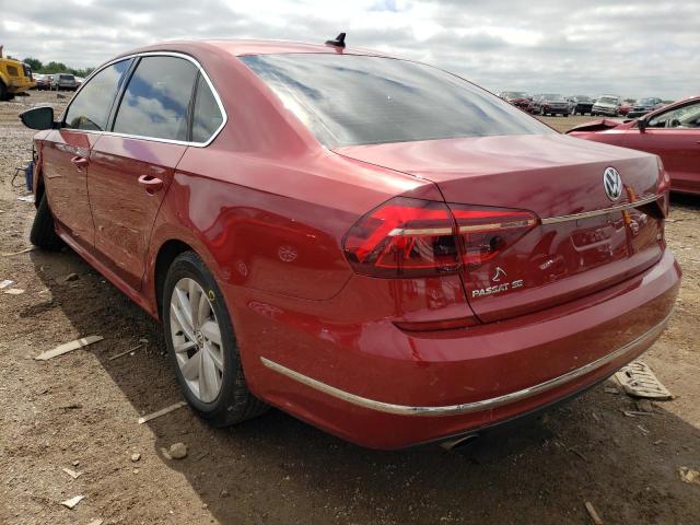 1VWBA7A36JC043942 - 2018 VOLKSWAGEN PASSAT SE RED photo 3