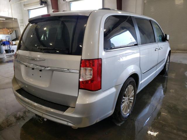 2A4RR6DG4BR630663 - 2011 CHRYSLER TOWN & COU SILVER photo 4