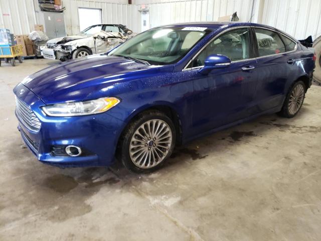 3FA6P0K98GR159012 - 2016 FORD FUSION TIT BLUE photo 2