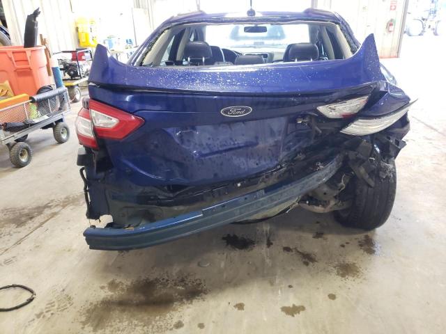 3FA6P0K98GR159012 - 2016 FORD FUSION TIT BLUE photo 9