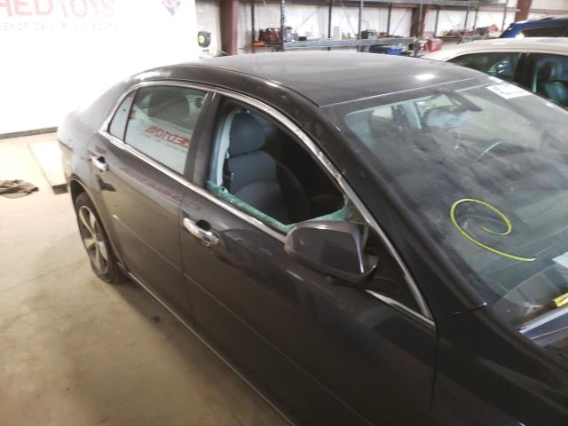 1G1ZC5E01CF384904 - 2012 CHEVROLET MALIBU 1LT შავი ფოტო 9