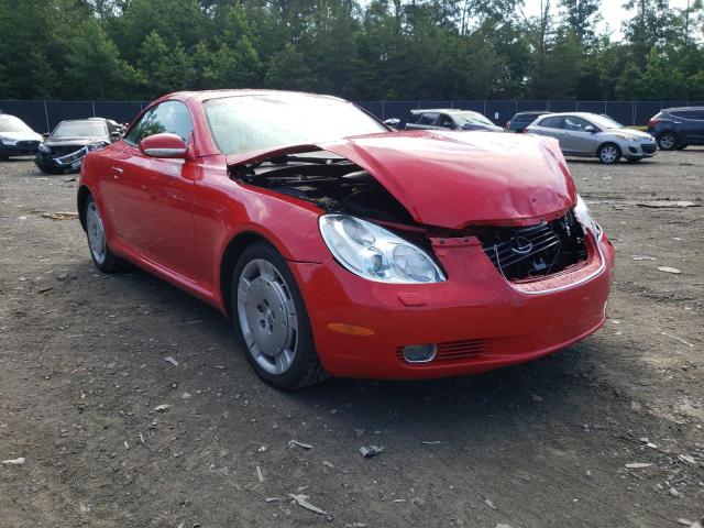 JTHFN48Y620026245 - 2002 LEXUS SC 430 RED photo 1