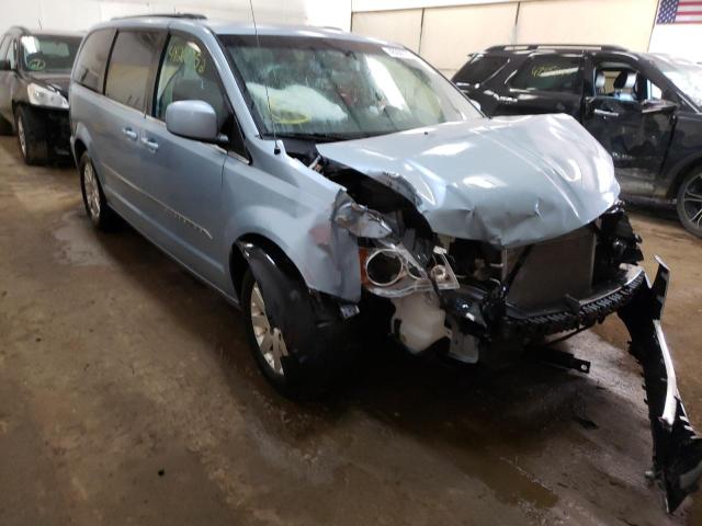 2C4RC1BG5DR753470 - 2013 CHRYSLER TOWN & COU BLUE photo 1