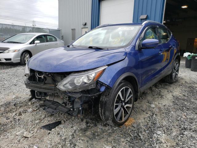 JN1BJ1CR1JW291809 - 2018 NISSAN QASHQAI BLUE photo 2