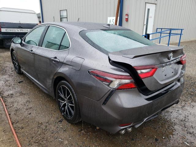 4T1G31AK2NU039132 - 2022 TOYOTA CAMRY NIGH GRAY photo 3